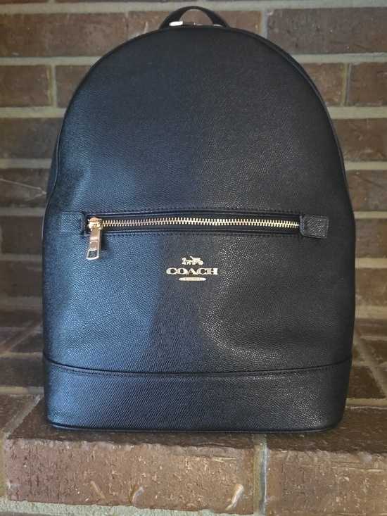 Coach Handbags - COACH Women's Kenley Backpack (Crossgrain Leather - Black)